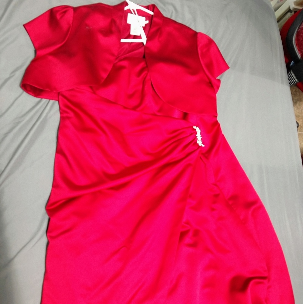 Red Bridesmaid Dress